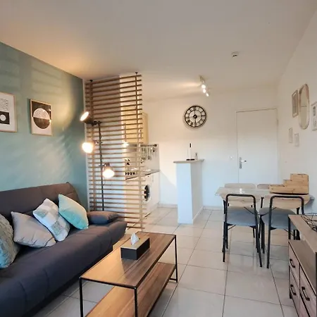 Apartment Appartement Lumineux Renove Avec Grande Terrasse Plein Sud & Piscine, Proche Plages