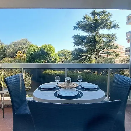 Appartement Lumineux Renove Avec Grande Terrasse Plein Sud & Piscine, Proche Plages Antibes